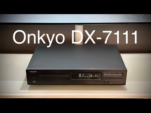 Onkyo DX-7111 cd player inside Test - YouTube