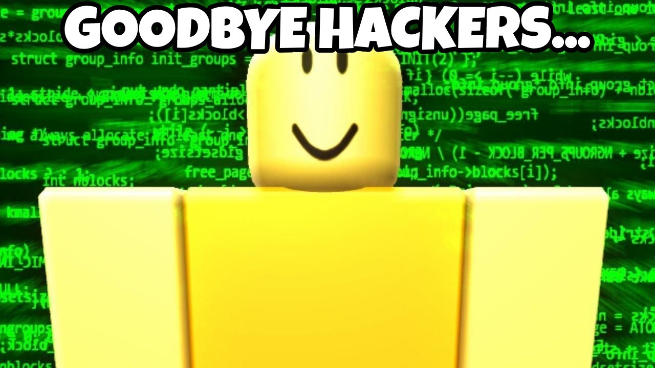 Goodbye Roblox Hackers… - YouTube