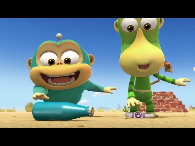 Alien Monkeys - Family Playtime Stories and Cartoons for Kids! class=