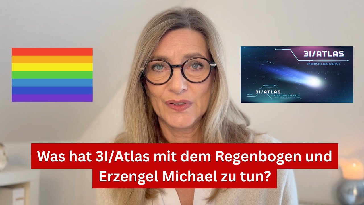 3I Atlas, Erzengel Michael und der Regenbogen als Symbol