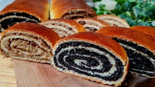 Recept za 10❗❗❗ŠTRUDLA  sa Makom I Orasima #recepti #balkanfood #strudla #strudel