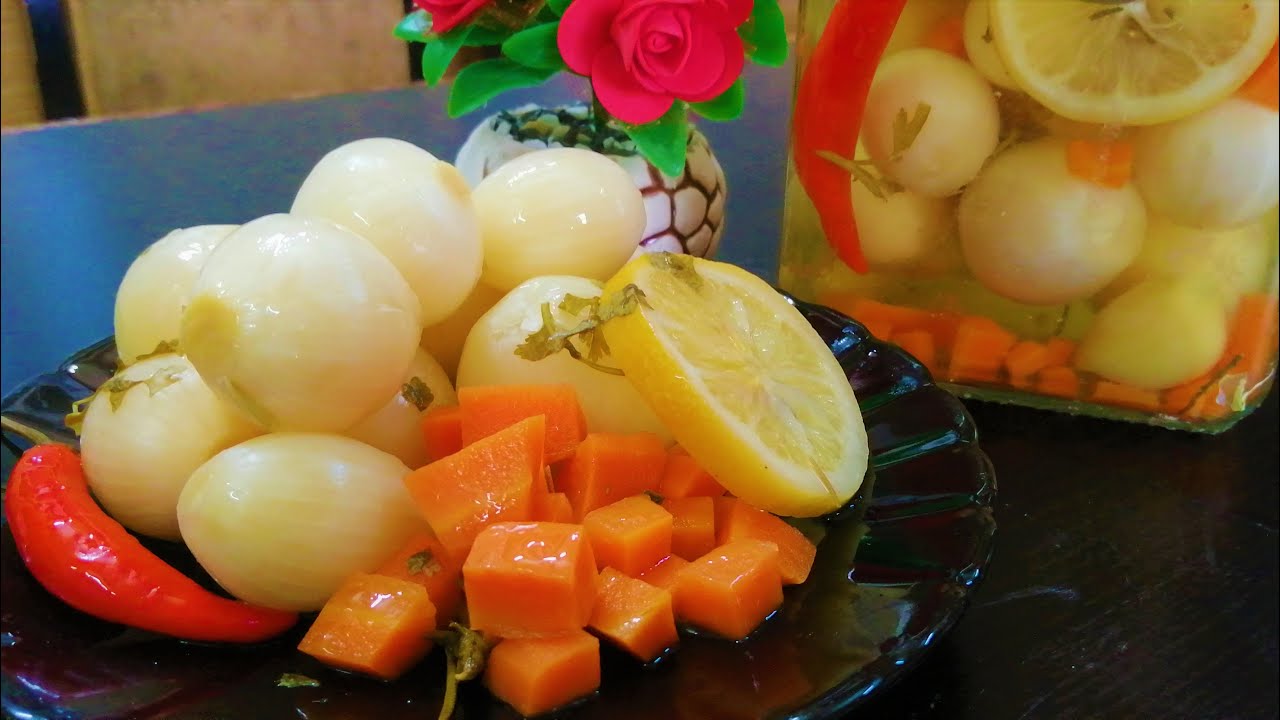 مخلل البصل ولا اطيب