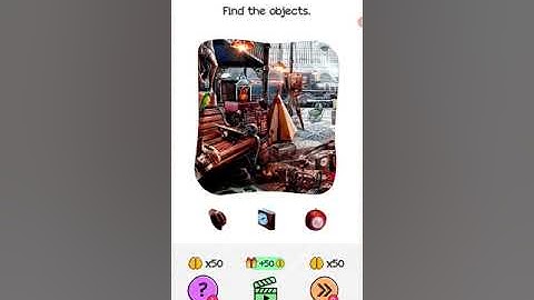 Braindom Level 309 Find the objects walkthrough