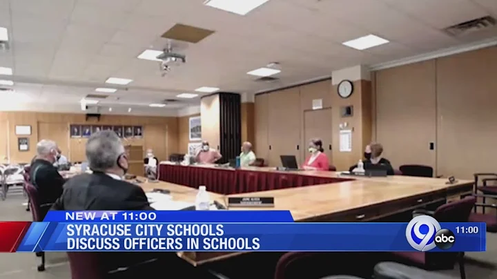 Syracuse City Schools discuss officers in schools