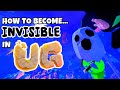 HOW TO BECOME INVISIBLE in ug vr (full tutorial)
