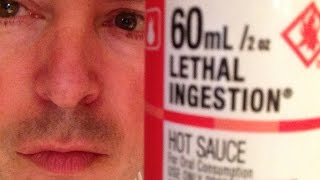 Dad eats Lethal Injestion sauce : Hot Sauce Review, Crude Brothers