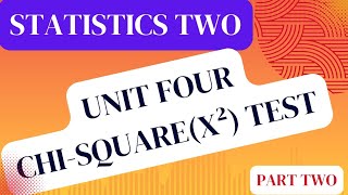 Chi-Square Test | Solved Problems & Exam Tips