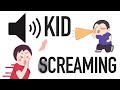 KID SCREAMING Sound Effect HD Copyright Free KID SCREAMING Sound Effect HD Copyright Free