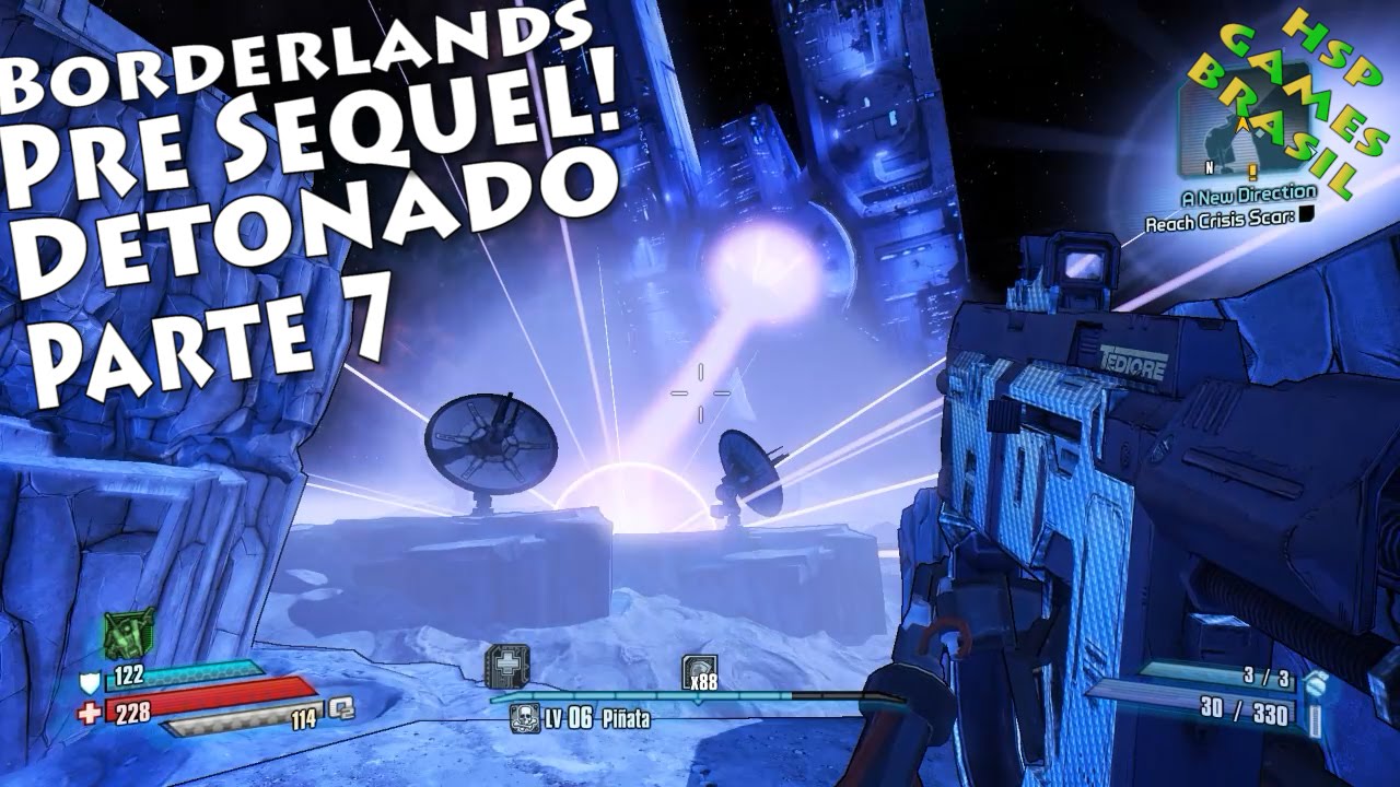 Zarpedon quer explodir a Lua! (Pre Sequel#7 - Borderlands)