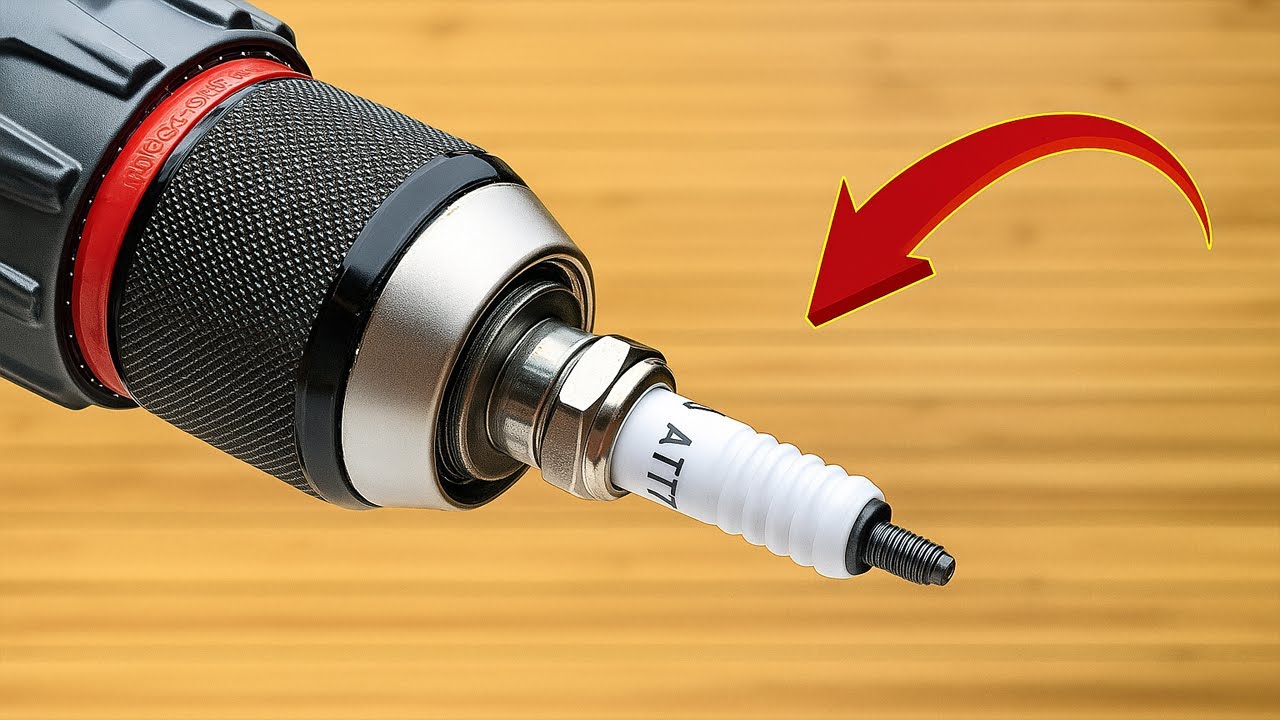 Секретное использование дрелей и свечей зажигания, о котором не знают миллиарды людей!