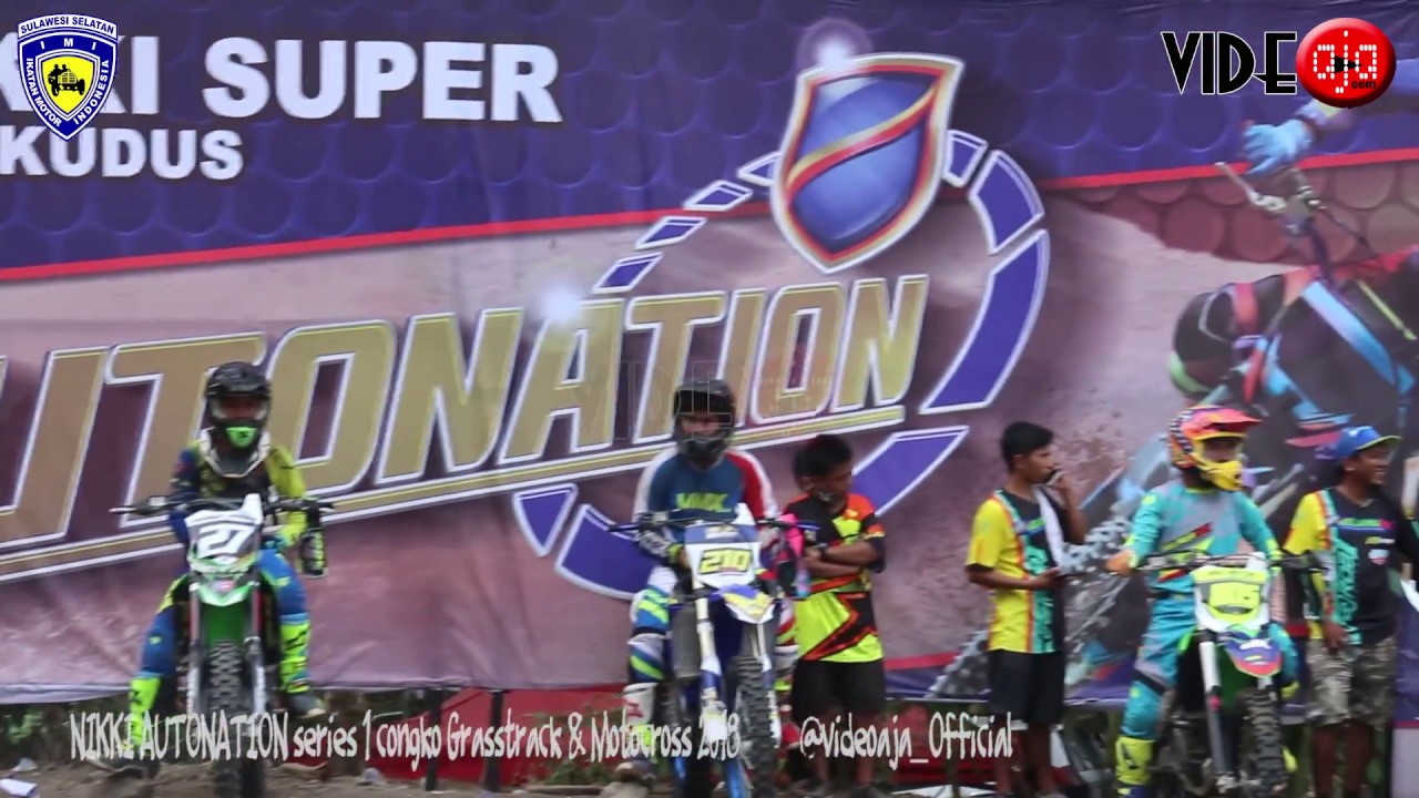 Final SPECIAL ENGINE Congko Grasstrack Motocross Autonation seri 1 kejurda sulsel 2018