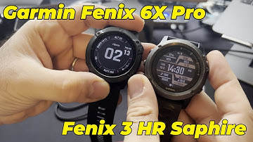 Garmin Fenix  6X Pro Unboxing & Setup, Compare With Fenix 3 HR Saphire