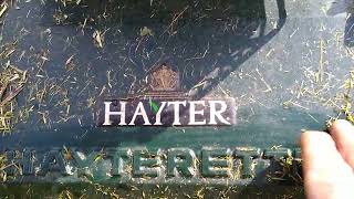 Hayterette mower rough cut mower