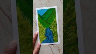 Let's paint greeny.... #art #latest #painting #artbyarpita #shorts #landscape @drawlandgirl