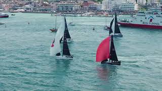Clip of the 250th Anniversary Regatta on the water