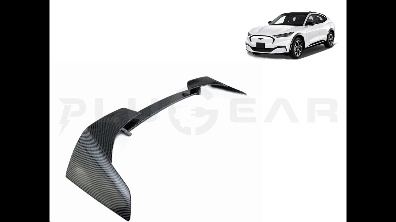 Tesla Model Y: Performance Tail Spoiler (ABS + Coating) - Plugear