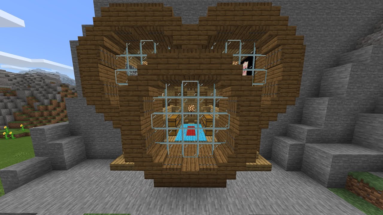 Minecraft Ultimate Mountain House Tour - YouTube
