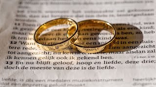 Huwelijksdienst Wim & Marise | ds. G.J. Baan | Psalm 55:23a | 17 mei 2024 | Bethelkerk Rotterdam