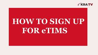 HOW TO SIGNUP FOR ETIMS screenshot 4