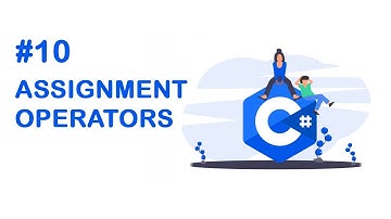 10 اسناد القيم في لغة السي شارب - Assignment Operators in C Sharp