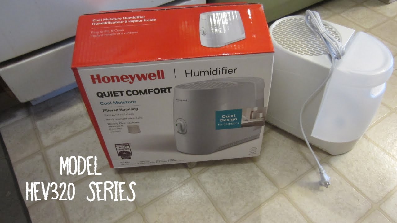 Honeywell Humidifier HEV320 Series - YouTube