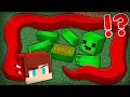 How JJ Became SNAKE to EAT Mikey in Minecraft Challenge - Maizen