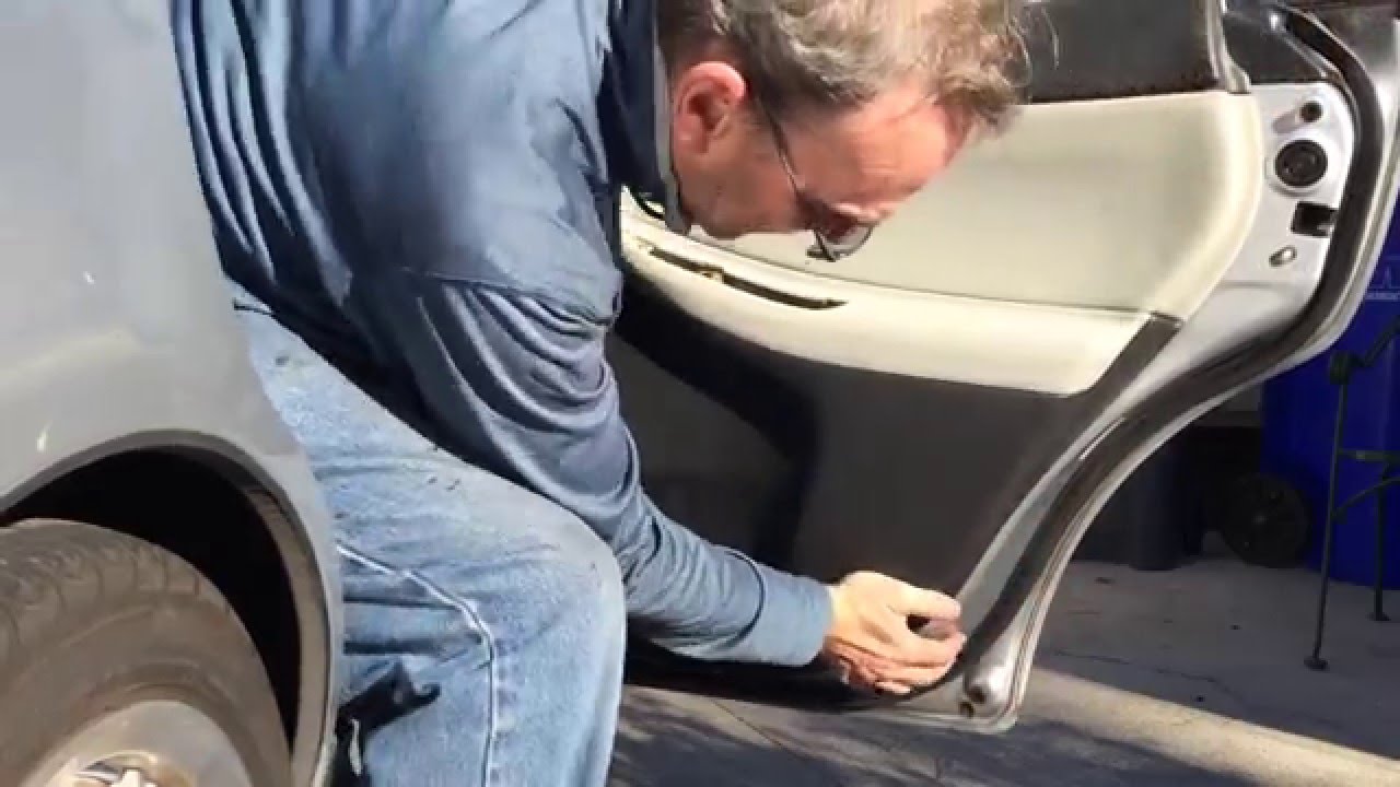 Subaru Impreza Rear Door Panel Removal YouTube