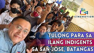 TULONG PARA SA ILANG INDIGENTS SA SAN JOSE, BATANGAS by CINEMOTIONDIGITALFILMS 2014 294 views 9 months ago 2 minutes, 29 seconds