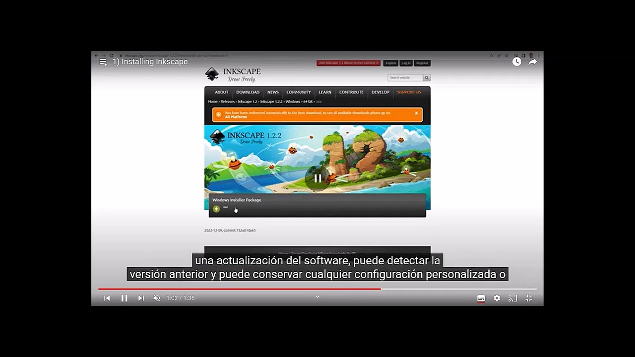 01 tutorial inkscape 1.3.0 - YouTube
