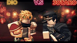 DIO VS JOTARO (but it's accurate |  ROBLOX - Jojo Poses Simulator