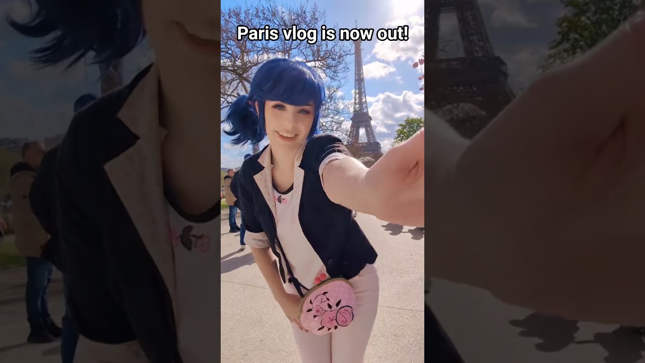 NEW PARIS VLOG #cosplay #miraculous #miraculousladybug #ladybug #marinette #paris #dayinmylife