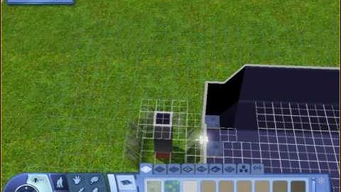 The Sims 3 L-shaped stairs