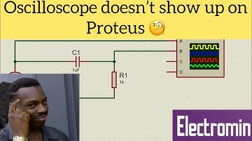 Fixing oscilloscope problem on proteus with one click ! Proteus Tutorial