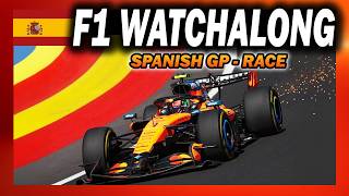 🔴 F1 Watchalong - SPANISH GP - RACE - with Commentary & Live Timings screenshot 3