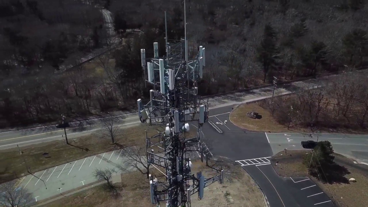 Drone Flight Gates Middle School Scituate High School MA DJI