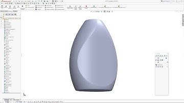 Solidworks: Modelling a Dove Bottle Form