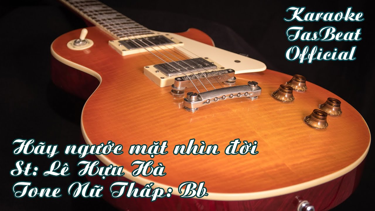 Karaoke Hãy Ngước Mặt Nhìn Đời Tone Nữ Thấp | TAS BEAT