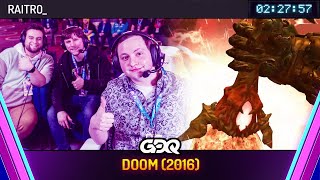 DOOM (2016) by Raitro_ in 2:27:57  Awesome Games Done Quick 2024