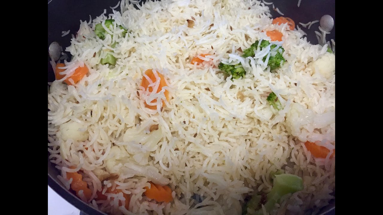 Quick & Easy Vegetable Rice YouTube