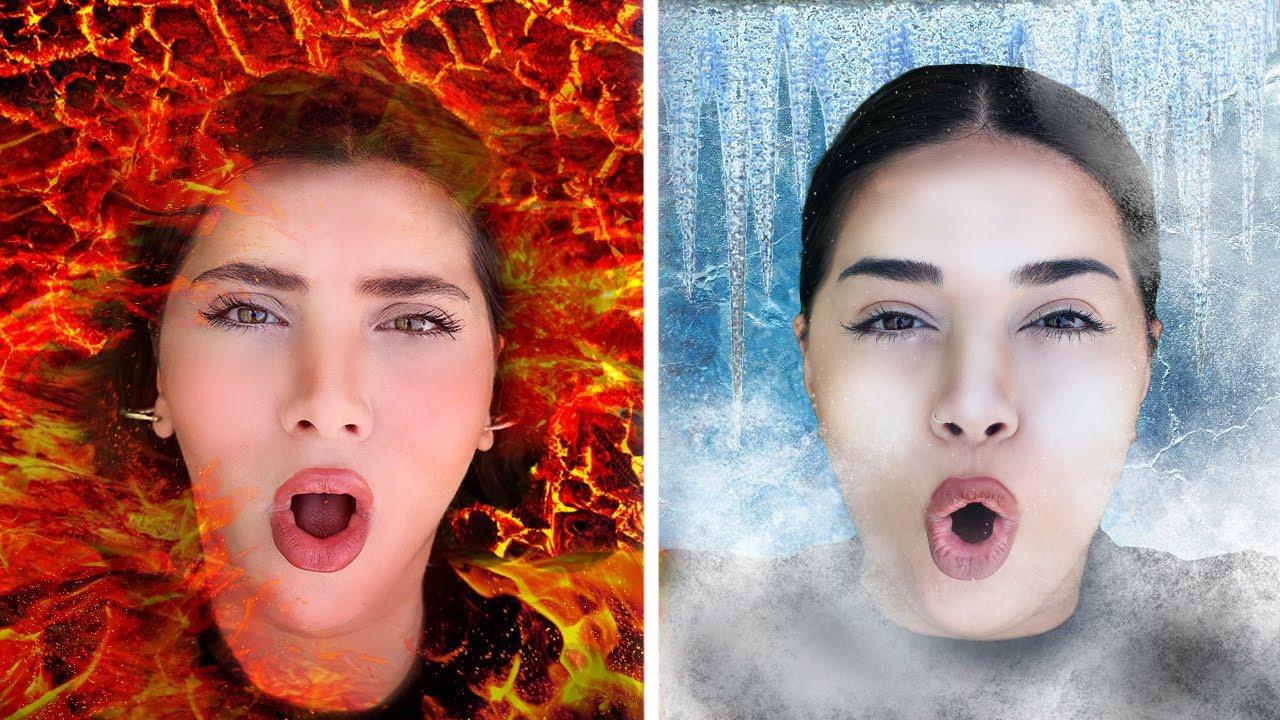 تحدي المسبح الحار 🥵ضد البارد🥶اصعب تحدي 😱