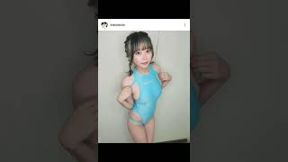 蒼猫いな さんインスタでプチ写真集＃shorts 　引用元インスタグラム
