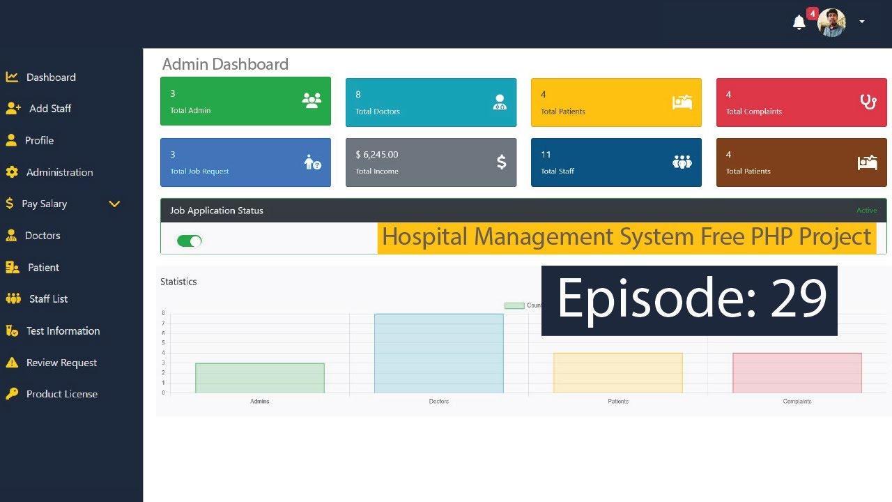 Hospital Lab Dashboard (HMS Part-29) - YouTube