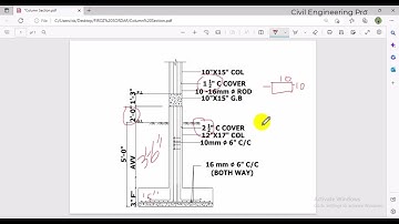 Class 7 Estimating Short Column Casting