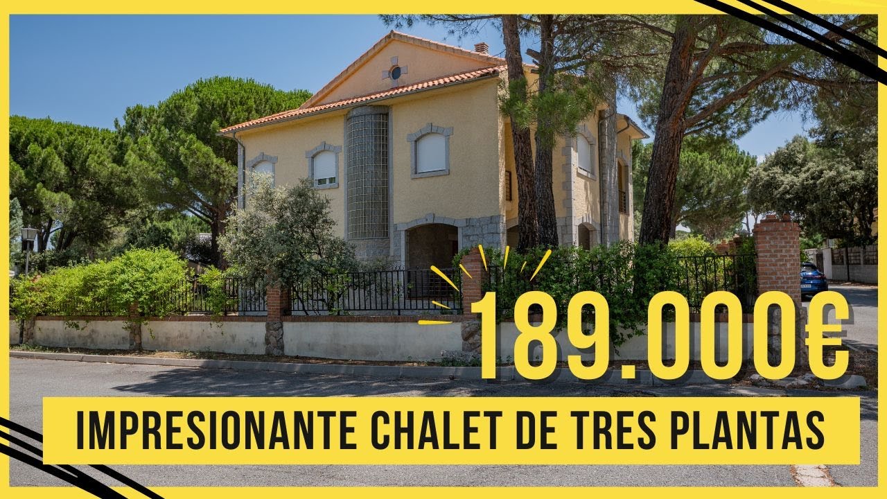 IMPRESIONANTE MANSIÓN en ÁVILA muy ECONÓMICA // Pinar de Navares