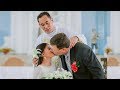 Filipina American Long Distance Church Wedding