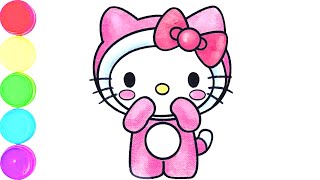 How to draw hello kitty cute easy step by step drawing