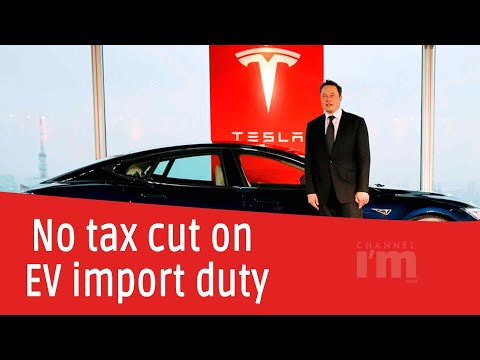 No tax cut on EV import duty