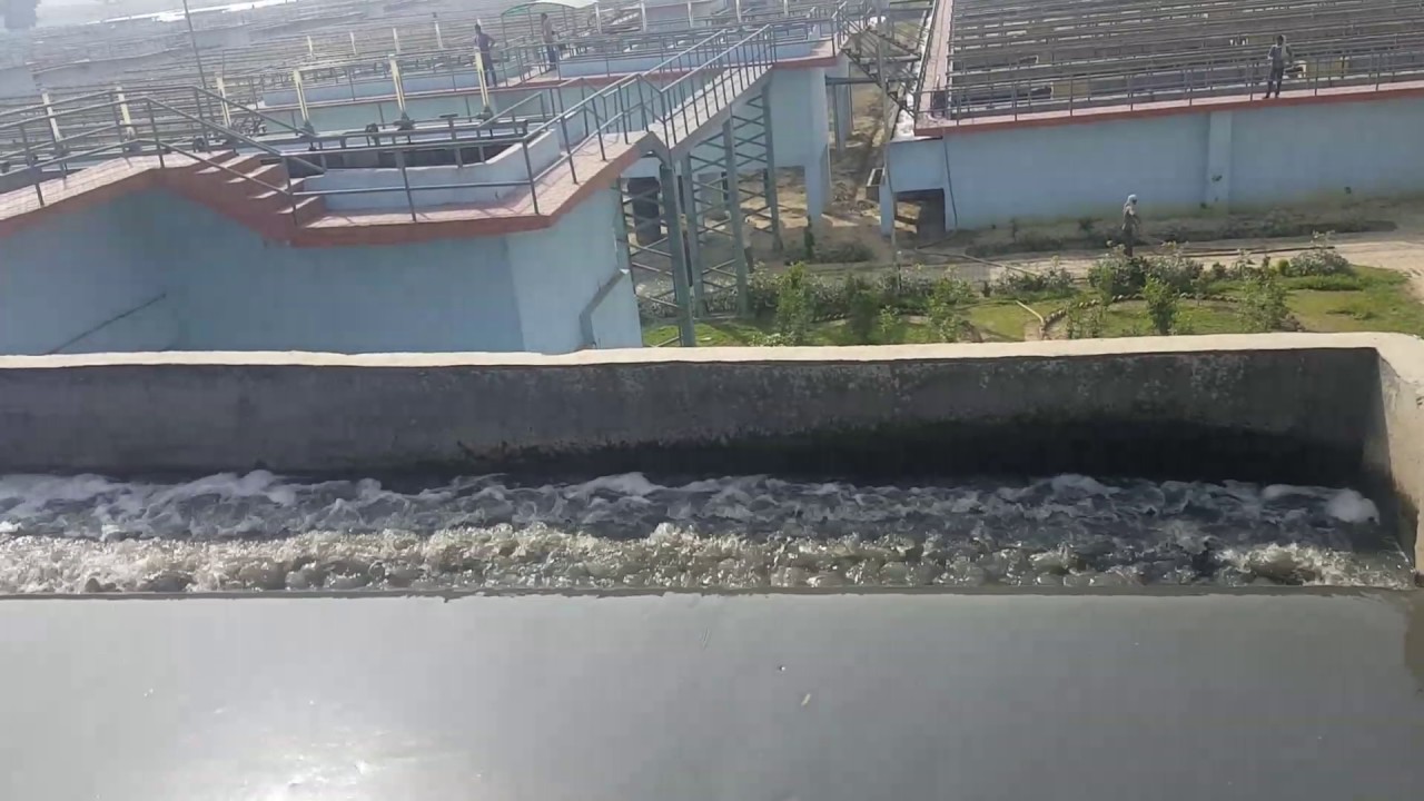 345 MLD BHARWARA STP LUCKNOW YouTube