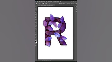 Letter Design in Photoshop | Creative Text Effect Tutorial 2026 #shorts #ytShorts #RajnikGraphicLab
