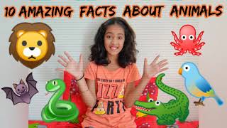 10 AMAZING FACTS ABOUT ANIMALS | LILYS WORLD